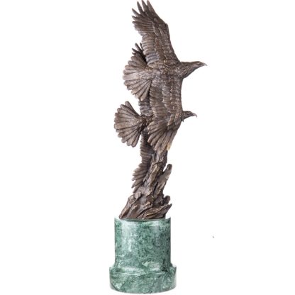Bronzefigur zwei Adler 61x24x15cm2