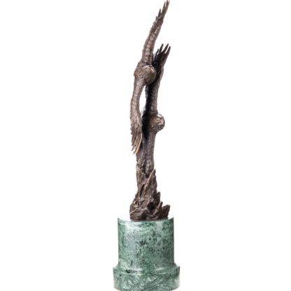 Bronzefigur "zwei Adler" 61x24x15cm – Bild 3
