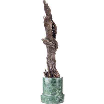 Bronzefigur "zwei Adler" 61x24x15cm – Bild 4