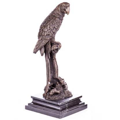 Bronzefigur Papagei 33x14x14cm2