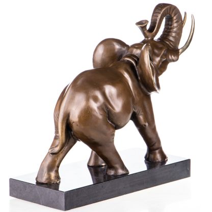 Bronze Figur Tier Elefant laufend 30x36x14cm3 416x416 - Bronze Figur Tier - "Elefant laufend" 30x36x14cm