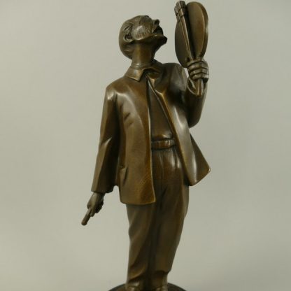 Bronze Figur Vincent van Gogh 26x9x10cm