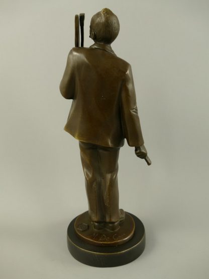 Bronze Figur "Vincent van Gogh" 26x9x10cm – Bild 3