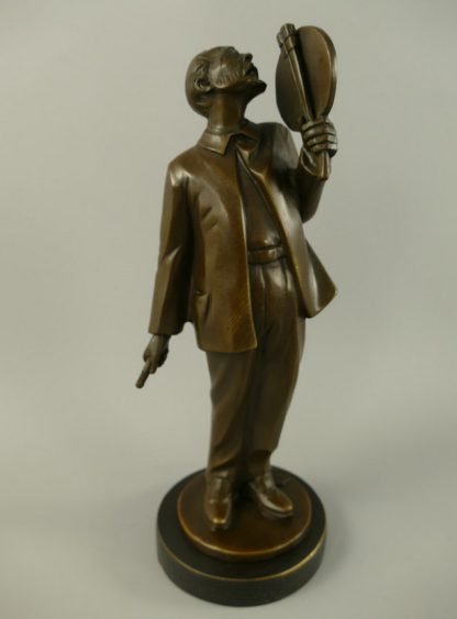 Bronze Figur "Vincent van Gogh" 26x9x10cm – Bild 4