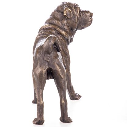 Bronze Figur Hund 15x16x9cm2