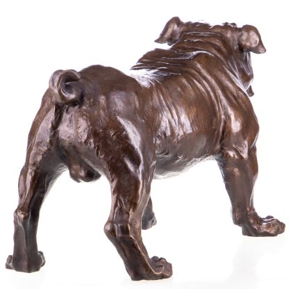 Bronze Figur Hund Bulldogge 30x50x24cm2