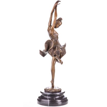 Bronze Figur Tänzerin 44x15x14cm2