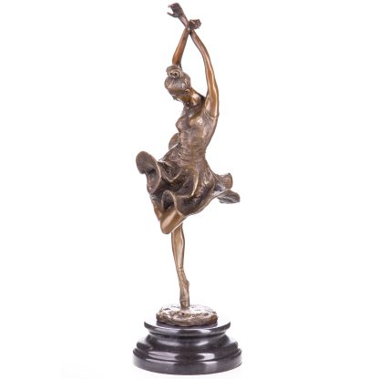 Bronze Figur "Tänzerin" 44x15x14cm – Bild 3