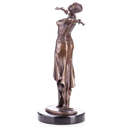 Art Deco Bronze Figur Taenzerin 37x30x16cm4 416x416 - Art Deco Bronze Figur "Tänzerin" 37x30x16cm
