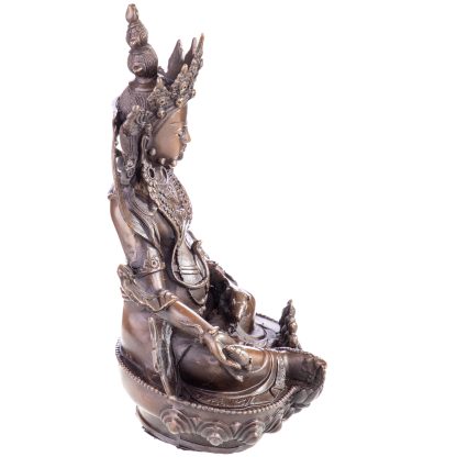 Asiatica Bronzefigur Gott des Reichtums Jambhala 21x16x11cm2