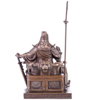 Asiatica Bronzefigur Legendaerer Chinesischer General Guan Yu 27x16x11cm6 416x416 - Asiatica Bronzefigur "Legendärer Chinesischer General Guan Yu" 27x16x11cm