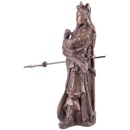Asiatica Bronzefigur Legendaerer Chinesischer General Guan Yu 29x20x20cm8 416x416 - Asiatica Bronzefigur "Legendärer Chinesischer General Guan Yu" 29x20x20cm