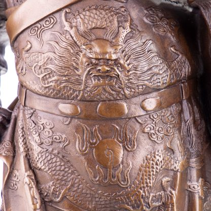 Asiatica Bronzefigur Legendaerer Chinesischer General Guan Yu 37x22x22cm4 416x416 - Asiatica Bronzefigur "Legendärer Chinesischer General Guan Yu" 37x22x22cm