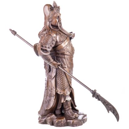 Asiatica Bronzefigur Legendaerer Chinesischer General Guan Yu 37x22x22cm8 416x416 - Asiatica Bronzefigur "Legendärer Chinesischer General Guan Yu" 37x22x22cm