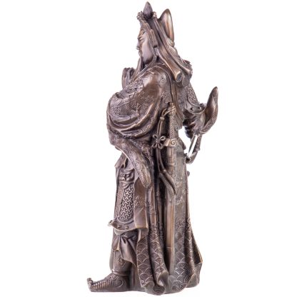 Asiatica Bronzefigur Legendaerer Chinesischer General Guan Yu 40x40x15cm4 416x416 - Asiatica Bronzefigur "Legendärer Chinesischer General Guan Yu" 40x40x15cm