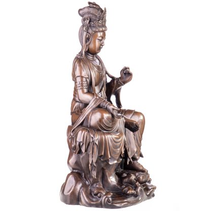 Asiatica Bronzefigur Sitzender Buddha 48x26x19cm3 416x416 - Asiatica Bronzefigur "Sitzender Buddha" 48x26x19cm