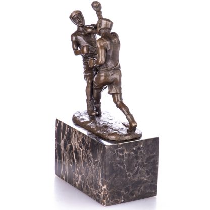 Bronze Figur Boxer 24x14x8cm2