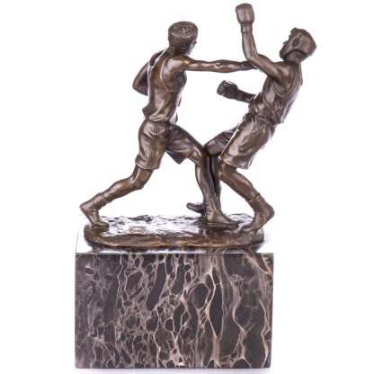 Bronze Figur "Boxer" 24x14x8cm – Bild 4