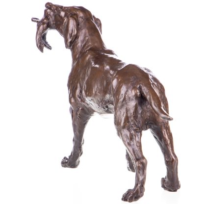 Bronze Figur Jagdhund 29x45x13cm2