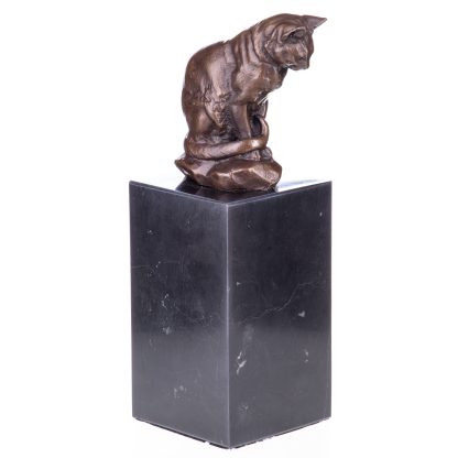 Bronze Figur Katze sitzend 21x8x7cm3 416x416 - Bronze Figur "Katze sitzend" 21x8x7cm