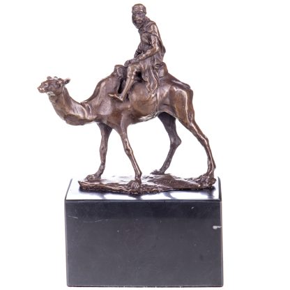 Bronzefigur Araber auf Kamel 22x13x7cm