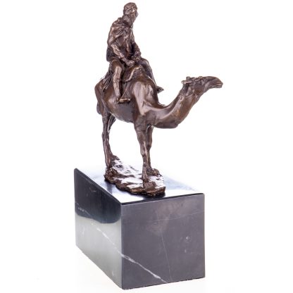 Bronzefigur Araber auf Kamel 22x13x7cm2