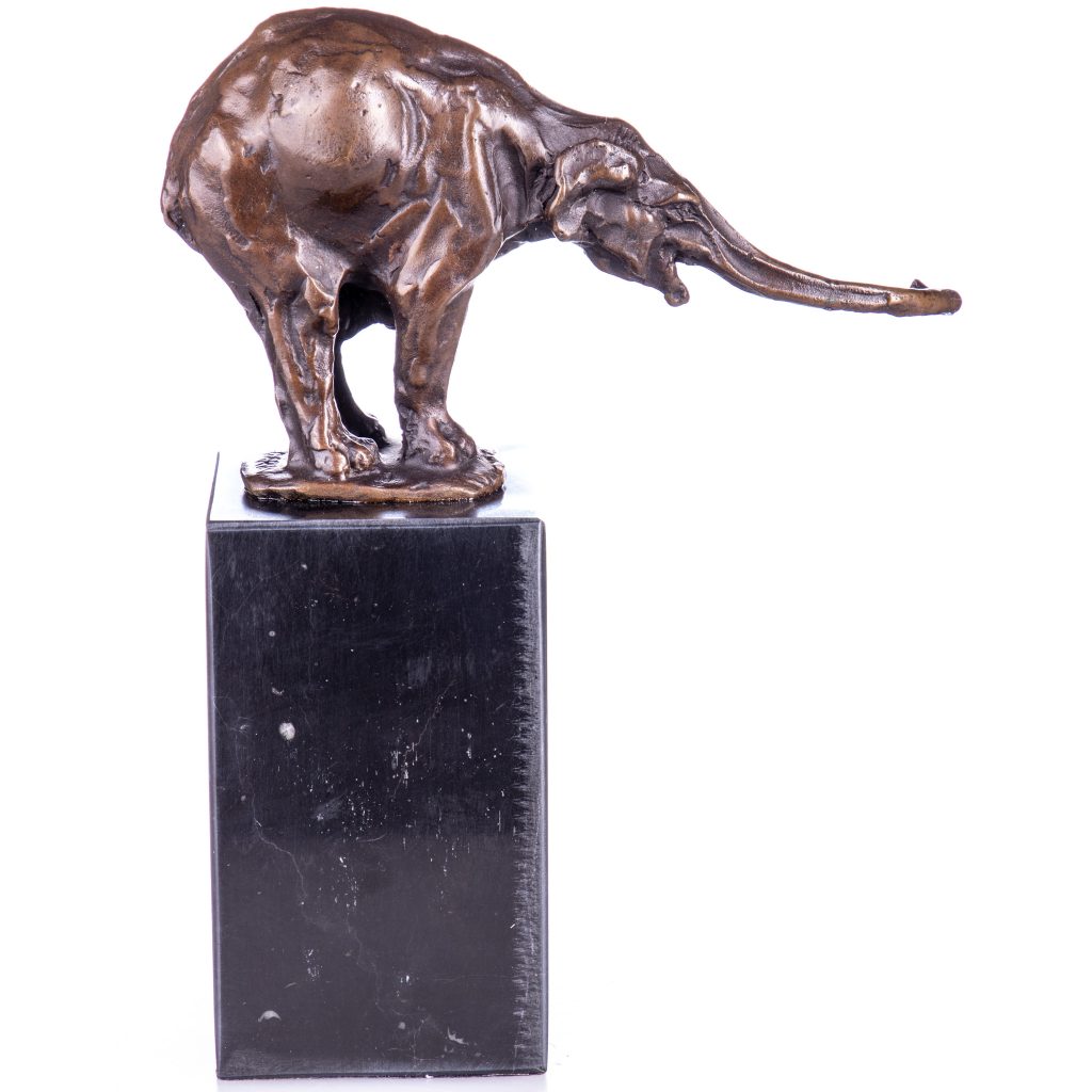 Bronzefigur Elefant 23x16x7cm