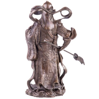 Asiatica Bronzefigur Legendaerer Chinesischer General Guan Yu 25x16x20cm7 scaled 416x416 - Asiatica Bronzefigur "Legendärer Chinesischer General Guan Yu" 25x16x20cm