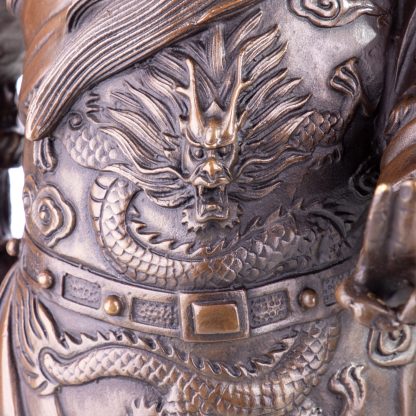 Asiatica Bronzefigur Legendaerer Chinesischer General Guan Yu 48x38x30cm5 scaled 416x416 - Asiatica Bronzefigur "Legendärer Chinesischer General Guan Yu" 48x38x30cm