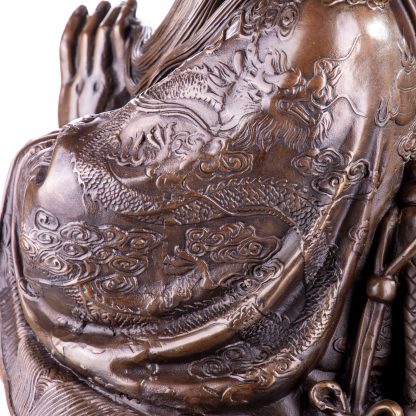 Asiatica Bronzefigur Legendaerer Chinesischer General Guan Yu 61x40x40cm5 scaled 416x416 - Asiatica Bronzefigur "Legendärer Chinesischer General Guan Yu" 61x40x40cm
