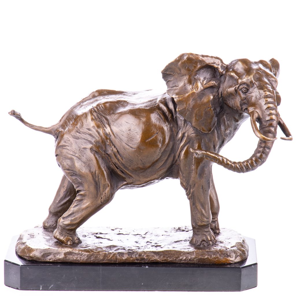 Bronzefigur Elefant 29x35x19cm Bronzefigur Elefant 29x35x19cm