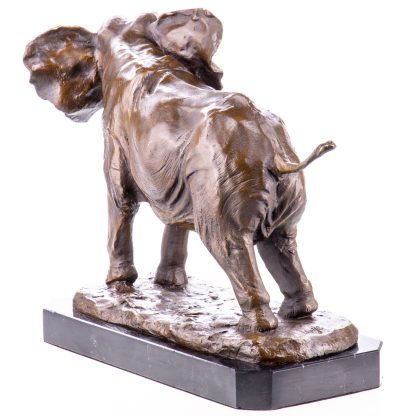 Bronzefigur Elefant 29x35x19cm2