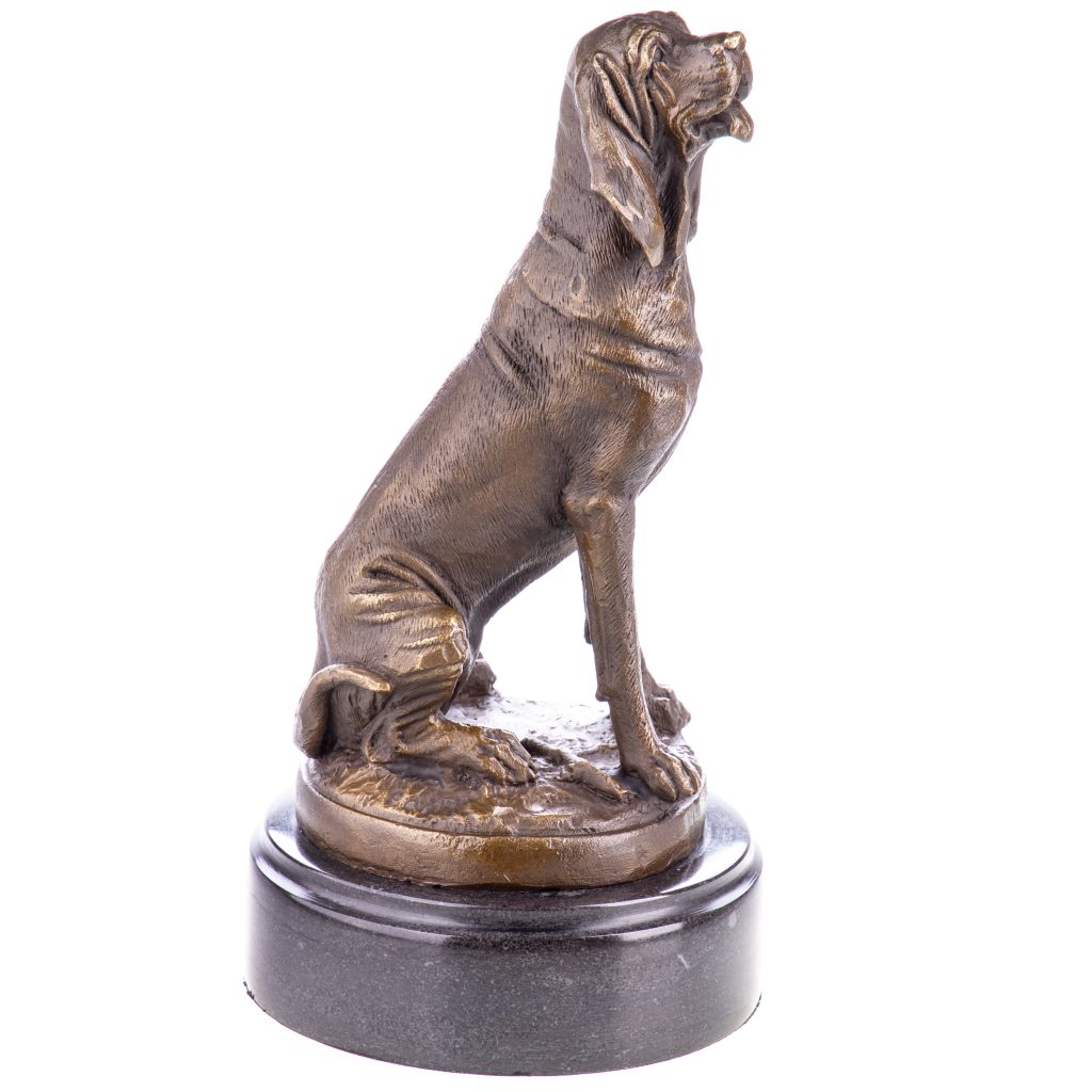 Bronzefigur Hund 25x13x13cm