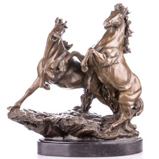Bronzefigur Pferde 33x31x16cm