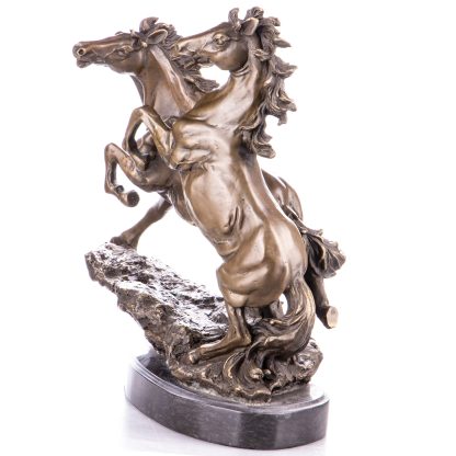 Bronzefigur Pferde 33x31x16cm2