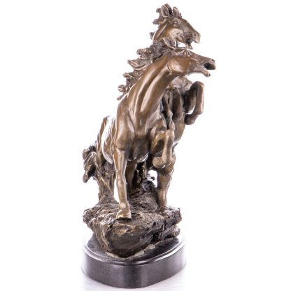 Bronzefigur Pferde 33x31x16cm – Bild 5