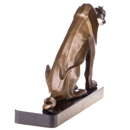 Art Deco Bronzefigur Panther sitzend 23x30x10cm5 416x416 - Art Deco Bronzefigur Panther sitzend 23x30x10cm