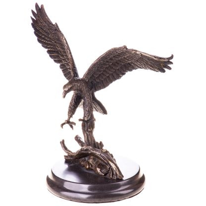 Bronzefigur Adler 20x20x12cm
