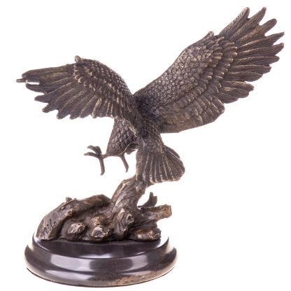Bronzefigur Adler 20x20x12cm2