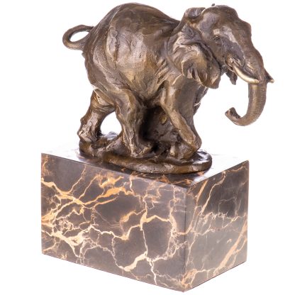 Bronzefigur Elefant 20x18x8cm2