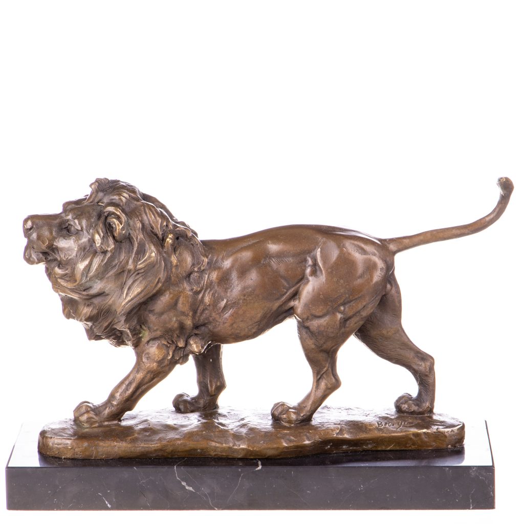 Bronzefigur Löwe 23x34x12cm Bronzefigur Löwe 23x34x12cm
