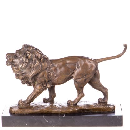 Bronzefigur Löwe 23x34x12cm