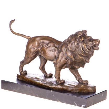 Bronzefigur Löwe 23x34x12cm2