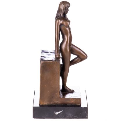Bronzefigur Weiblicher Akt 27x13x12cm2