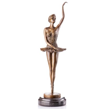 Bronzefigur Ballerina 41x15x12cm