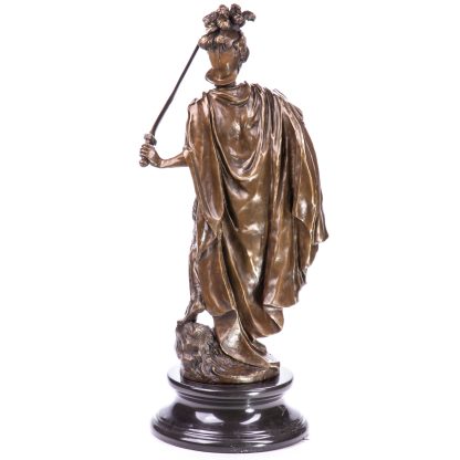 Bronzefigur Krieger 74x30x28cm2