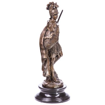 Bronzefigur Krieger 74x30x28cm – Bild 3