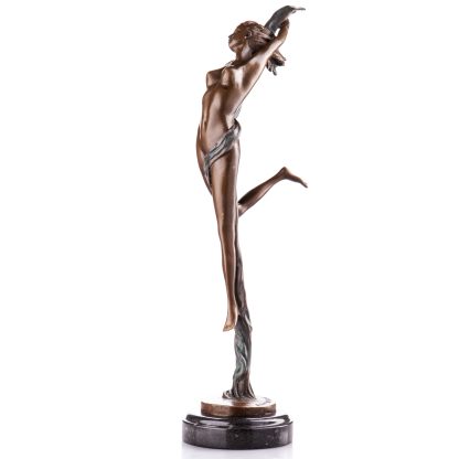 Bronzefigur Weiblicher Akt 47x22x12cm – Bild 3