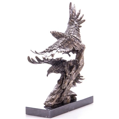 Bronzefigur Adler 42x46x20cm – Bild 4