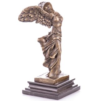 Bronzefigur Nike von Samothrake 29x16x16cm